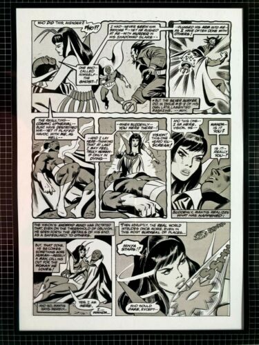 Production Art Giant Size AVENGERS #3 pg. 2, DAVE COCKRUM art, 8.5x11 - Picture 1 of 7