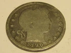 1896-P 90% Silver Barber Quarter Good     ^^^^^