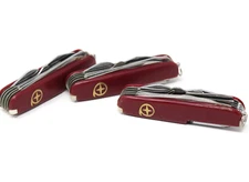 Lot of 3 vintage multi tool knife Key ring Art.no.K5011 13 Tools