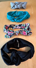ZELDA MATILDA MIXED LOT STRETCHY INFANT HEADBANDS LOT OF 4