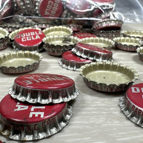 500 tappi bottiglia bibite cola doppi vintage - negozio vecchio magazzino mai usati non crimpati - Foto 9 di 10