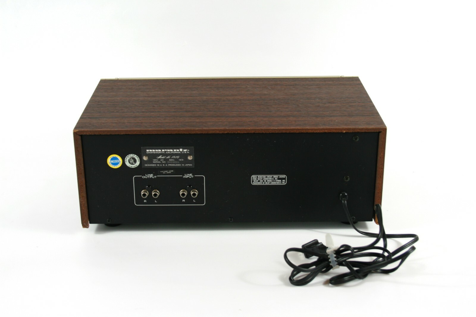 Vintage Marantz Model 1810 Cassette Deck Tape Player eBay