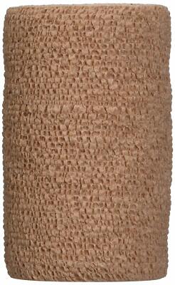 3M Coban Self-Adherent Wrap #1584 4'' x 5 yard, Sterile, Tan BRAND