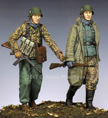 Alpine Miniatures 35231  1/35 KG Hansen at Poteau Set #2