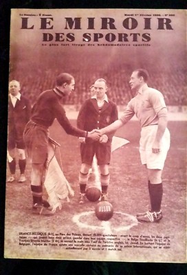 LE MIROIR DES SPORTS - N° 1018 - 23 juillet 1938 / les Belges, se sont montré
