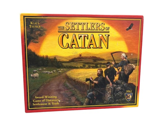 The Settlers of Catan 3061 Complete & 5-6 Player Expansion 3062 - VGC - USA - Picture 2 of 14