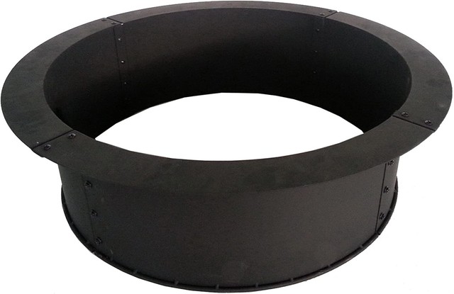 Fire Pit Ring Liner 39 In Outdoor Insert Brick Portable Burning Heater For Sale Online Ebay