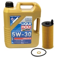 MotoröL ÖLfilter Set SH4076P Longlife III 5W-30 5 Liter FüR BMW 3Er E84 Mini R56