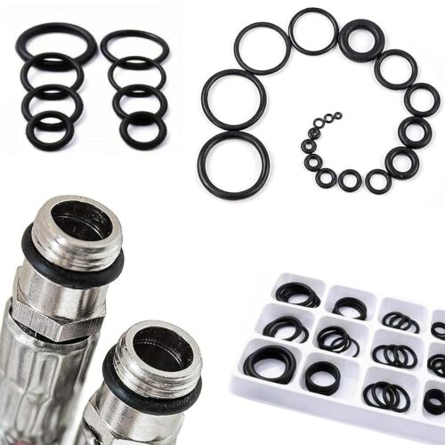 50pcs O Ring Assorted Set Black Rubber Seals Tap Sink Washers Plumbing Air Gas - Picture 4 of 10