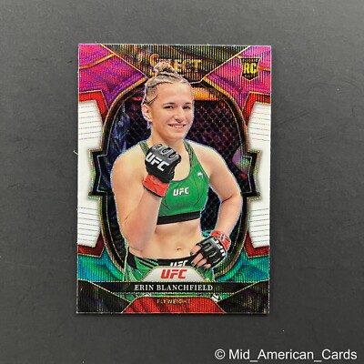 2023 Panini Select Erin Blanchfield Tri-Color Prizm #14 Concourse