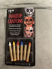 Halloween Make-up crayons Costume trick or treat plays makeup