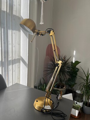 Goldene klappbare Tischleuchte, mit USB-Ladegerät, sehr einzigartig
