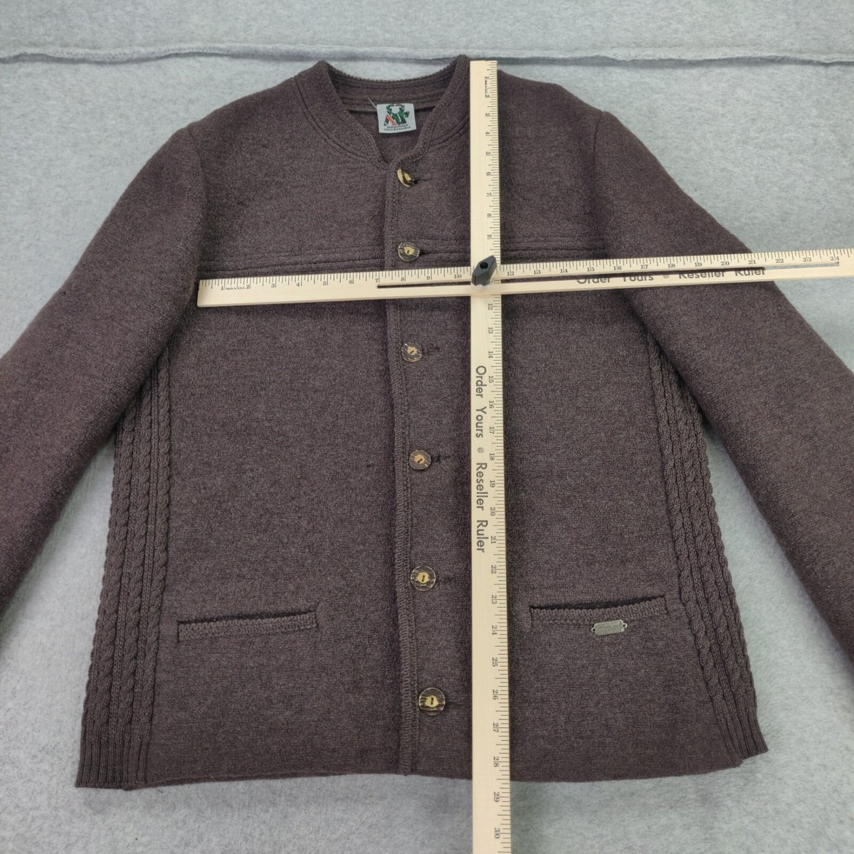 münchner strickmoden ウールジャケット Vintage Munchner Strickmoden Wool Jacket Cardigan Knit