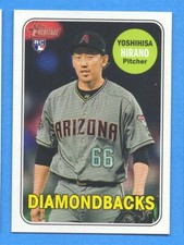 2018 Topps Heritage #512 Yoshihisa Hirano Diamondbacks