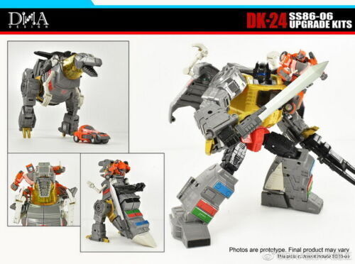 DNA DK-24 Upgrade Kit for Transforms Studio Series SS86 Grimlock & Wheelie - Picture 7 of 7