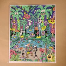 Steven Harrington "Stay Mello" Print, New, Signed And Numbered, #620/700