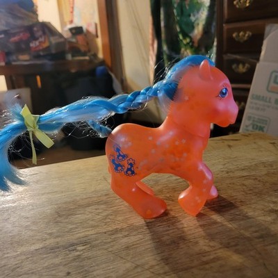 Vintage 1985 Hasbro My Little Pony G1 Glow n' Show Happyglow Happy Glow