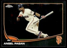 2013 Topps Chrome Angel Pagan San Francisco Giants #86