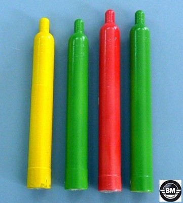 Plus Model Gas bottles Gasflaschen Diorama 4 Resin Teile Parts 1:35 Art. EL060