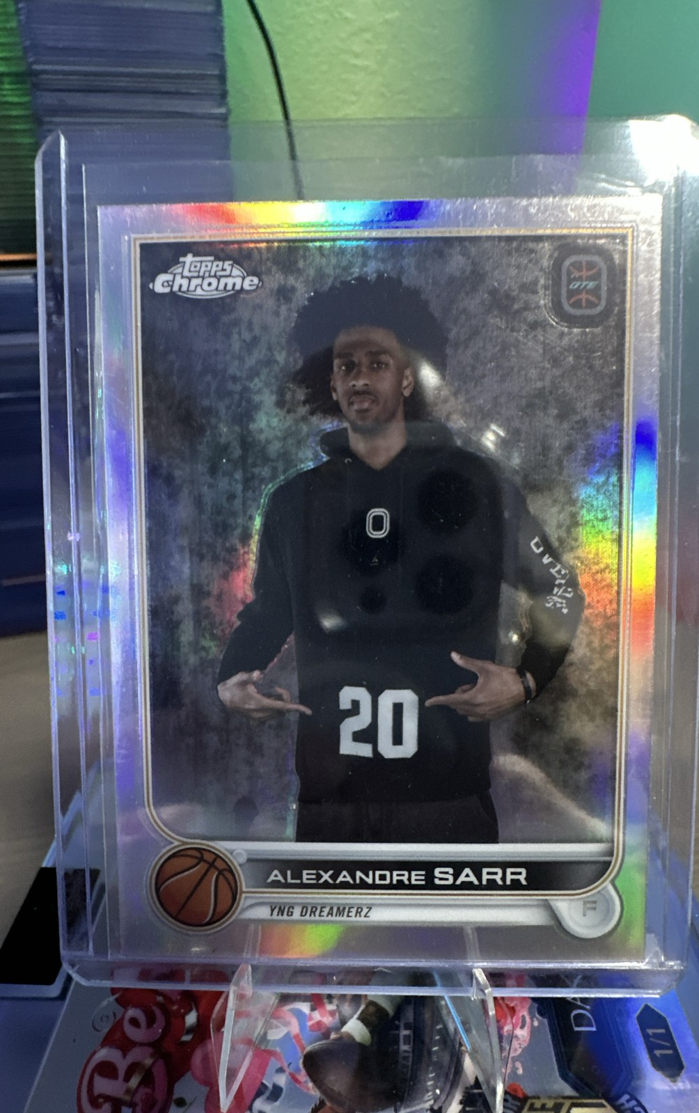 2022-23 Topps Chrome OTE Overtime Elite - Alexandre Sarr #52 Ote Refractor (RC)