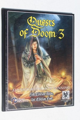 Quests of Doom Volume 3 5th Edition Compatible  hardback Necromancer Games