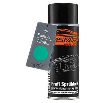 Autolack Spraydose für Pantone 3268C Blue Green Basislack Sprühdose 400ml