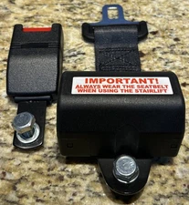 ACORN 130/180 CURVED STAIRLIFT GENUINE REPLACEMENT SEAT BELT W/HARDWARE