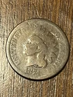 1874 Indian Head Cent Good Condition Penny 1c. Worth $14