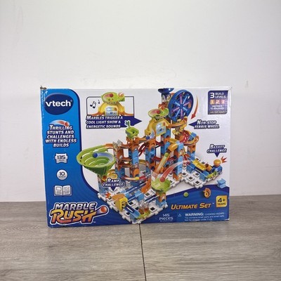 Marble Rush Ultimate Set - 135-Piece Multicolor Engineering Playset for Ages 4+