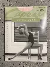 Capezio Transition Tights 1816 Ultra Soft Ballet Pink BPK L/XL Matte Semi-Opaque