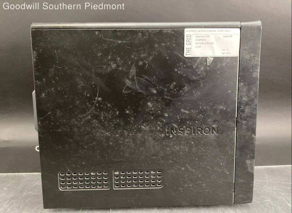 Computadora de escritorio Dell Inspiron 570 AMD Athlon II X3 435 2,9 GHz 4 GB de RAM sin disco duro - probada Foto 2 de 4