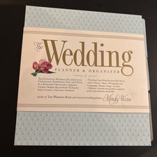 The Wedding Planner Organizer Hard Back 3 Ring Binder System