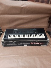 Vintage Casio Casiotone MT-600Electronic Synthesizer Keyboard With Pitch Bend