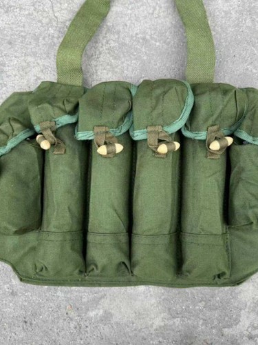 Chinese Army Type 85 Tokarev Ammo Pouch Chest Rig Magazine Canvas Pouch - Picture 3 of 5