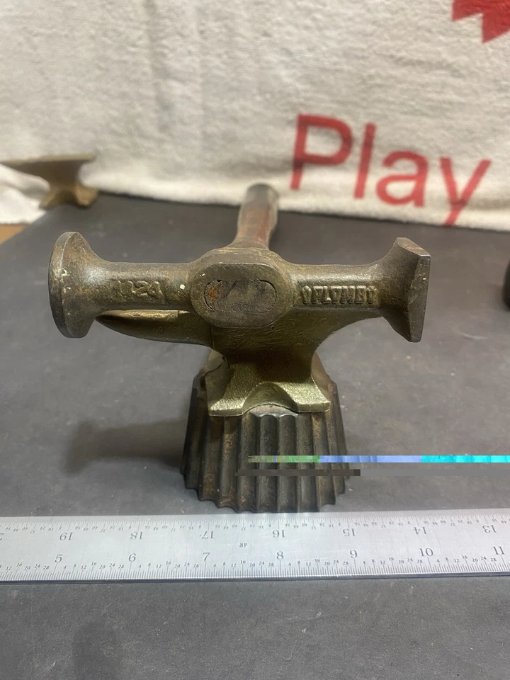 Herramientas martillos de chapa de carrocería automática vintage Plumb 1424 1428 Foto 4 de 4