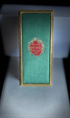 Extrem seltene alte Box für Lalique Rose Rouge Roger & Gallet, Top-Zustand