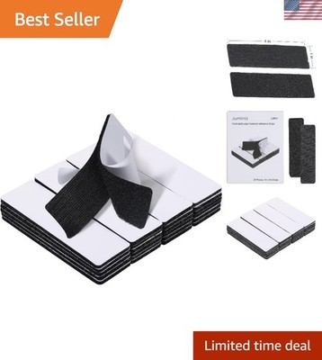 20 Sets 1x4 Inch Hook and Loop Fastener Strips with Adhesive Heavy Duty Doubl...