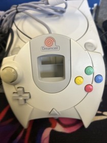 Sega Dreamcast White Console Boxed with Controller and Cables Tested & Working