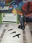 2005 GI JOE COBRA CRIMSON GUARD COMMANDER ***XAMOT COMPLETE*** with FILE CARD