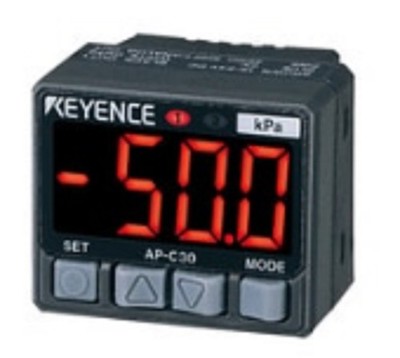 Keyence AP-C31K Pressure Sensor, Main, Negative-Pressure Type, -101.3 kPa, NPN