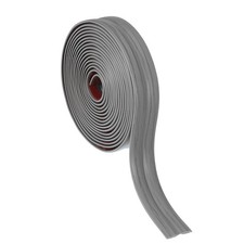 Wall Corner Protector 0.8 in x 9.8 Ft, Self Adhesive Wall Guard Gray Wood Grain