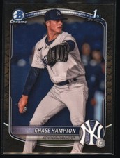 2025 Bowman #BCP-57 Chase Hampton Chrome Prospects Reptilian Refractor