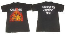Vintage 1995 Single Stitch Samhain Shirt Brockum Misfits Danzig S-5XL