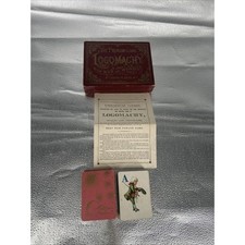 Logomachy War of Words Card Game McLoughlin Bros 1889 Complete with Rules
