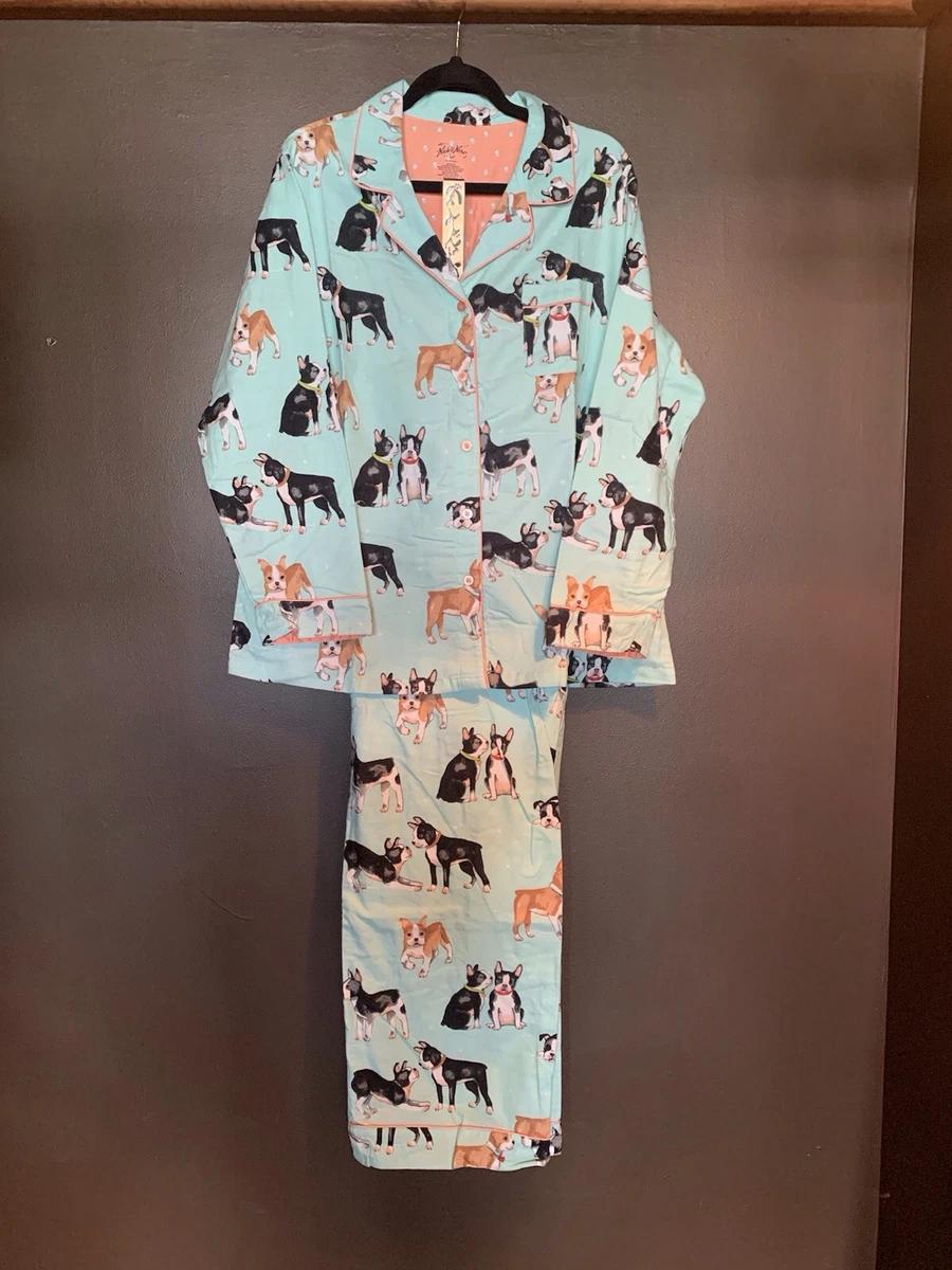 Pyjama Nick And Nora Vintage - Motif Rub A Dub Duck - Taille XL - 100% Coton, Neuf Avec étiquettes