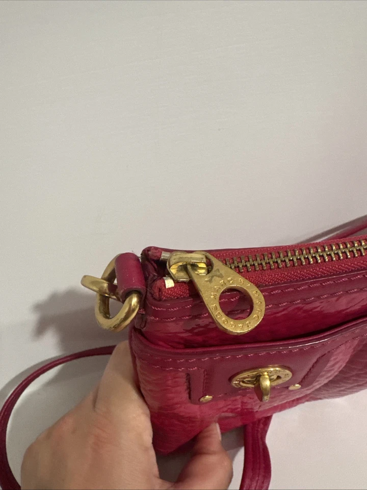 Bolso Bandolera Marc By Marc Jacobs Hot Pink Turn Lock Percy Foto 3 de 4