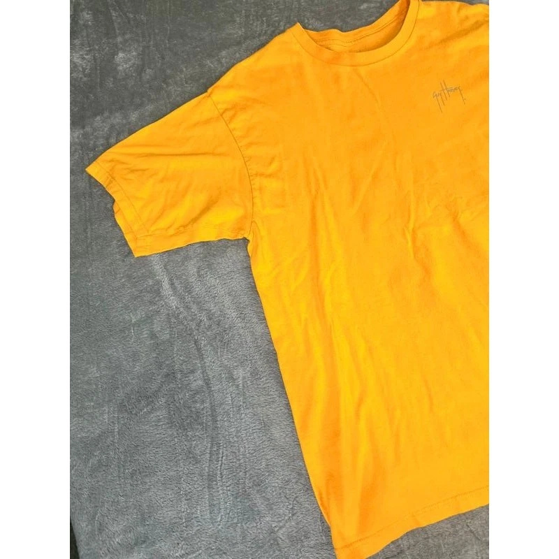 men's yellow Guy Harvey Marlin print t-shirt XL good condition - Image 3 of 4