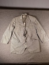 Vintage Polo University Club Ralph Lauren Blazer Mens 46 Gray Check Wool USA