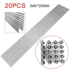 20x Low Temperature Welding Rods Easy Melt Aluminum Filler Wire Brazing Tool US