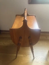 Mid-century sewing box wooden